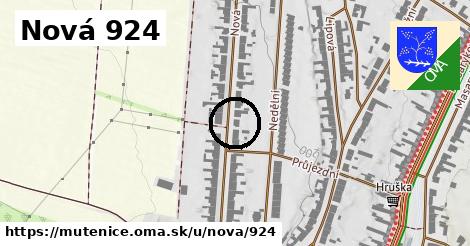 Nová 924, Mutěnice