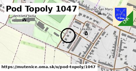 Pod Topoly 1047, Mutěnice