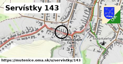 Servístky 143, Mutěnice
