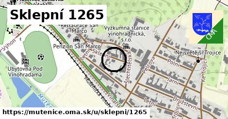Sklepní 1265, Mutěnice