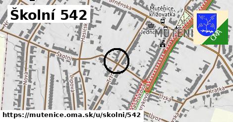 Školní 542, Mutěnice