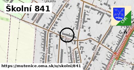 Školní 841, Mutěnice