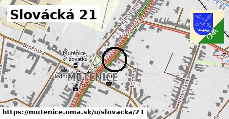 Slovácká 21, Mutěnice