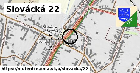 Slovácká 22, Mutěnice