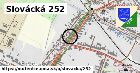 Slovácká 252, Mutěnice