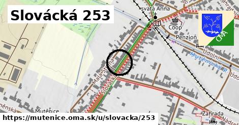 Slovácká 253, Mutěnice