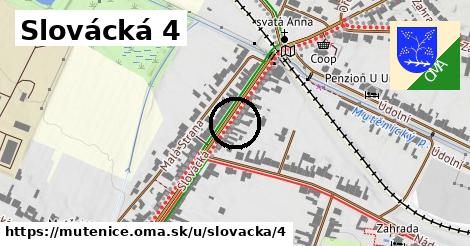 Slovácká 4, Mutěnice