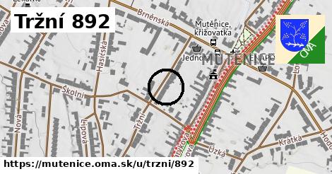 Tržní 892, Mutěnice