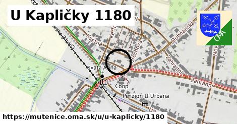 U Kapličky 1180, Mutěnice