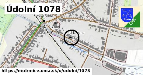 Údolní 1078, Mutěnice