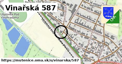 Vinařská 587, Mutěnice