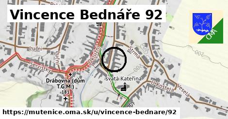 Vincence Bednáře 92, Mutěnice