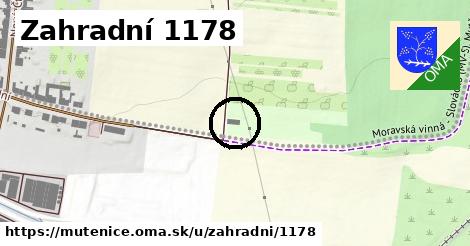 Zahradní 1178, Mutěnice