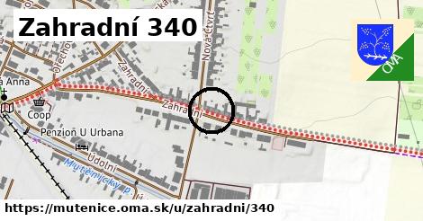 Zahradní 340, Mutěnice