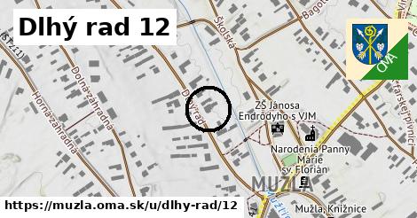 Dlhý rad 12, Mužla