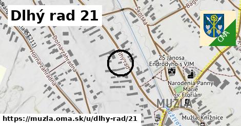 Dlhý rad 21, Mužla