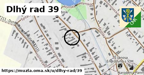 Dlhý rad 39, Mužla