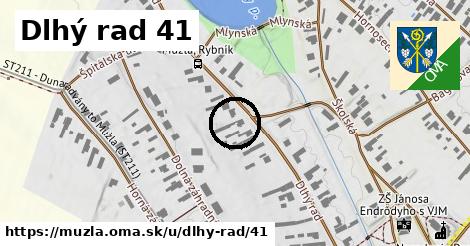 Dlhý rad 41, Mužla