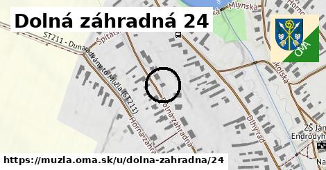 Dolná záhradná 24, Mužla