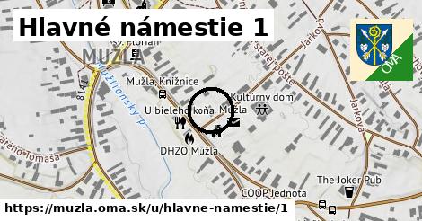 Hlavné námestie 1, Mužla