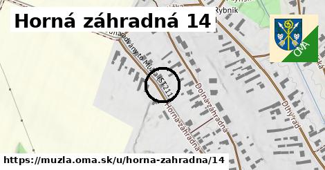 Horná záhradná 14, Mužla