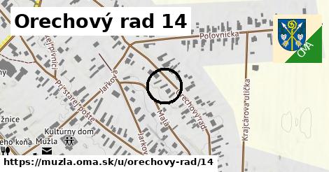 Orechový rad 14, Mužla