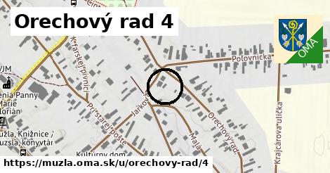 Orechový rad 4, Mužla