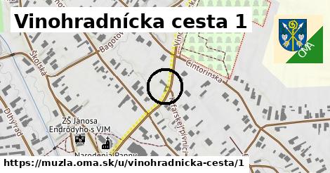 Vinohradnícka cesta 1, Mužla