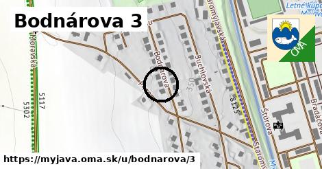 Bodnárova 3, Myjava