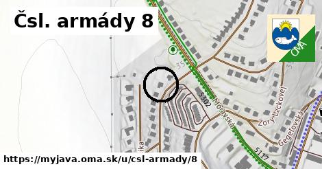 Čsl. armády 8, Myjava