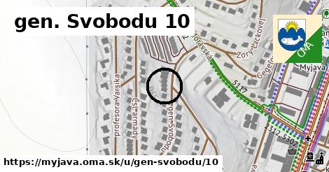 gen. Svobodu 10, Myjava