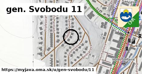 gen. Svobodu 11, Myjava