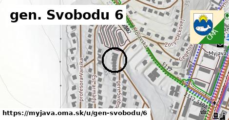 gen. Svobodu 6, Myjava