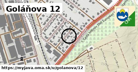 Goláňova 12, Myjava