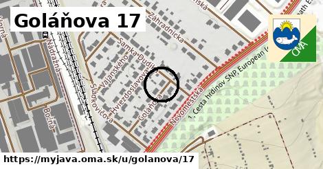 Goláňova 17, Myjava