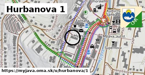 Hurbanova 1, Myjava