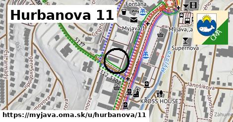 Hurbanova 11, Myjava