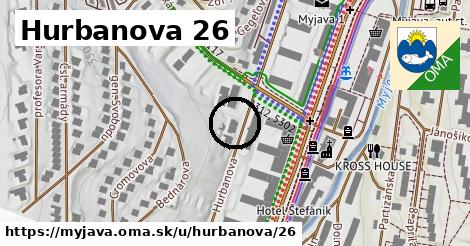 Hurbanova 26, Myjava