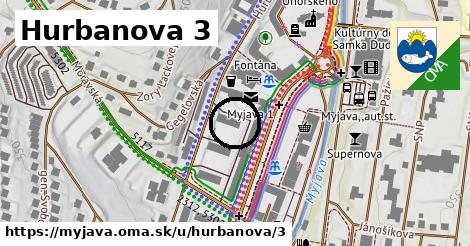 Hurbanova 3, Myjava