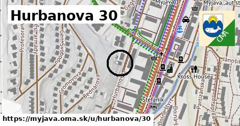 Hurbanova 30, Myjava