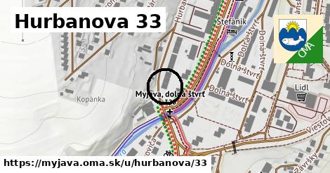 Hurbanova 33, Myjava