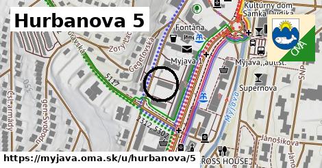 Hurbanova 5, Myjava