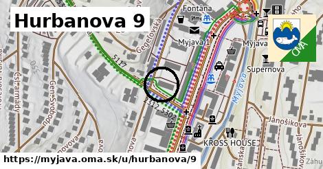 Hurbanova 9, Myjava