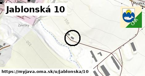 Jablonská 10, Myjava