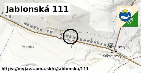 Jablonská 111, Myjava