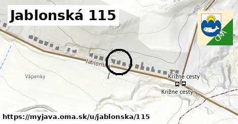 Jablonská 115, Myjava