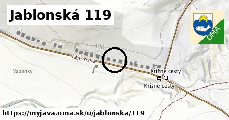 Jablonská 119, Myjava