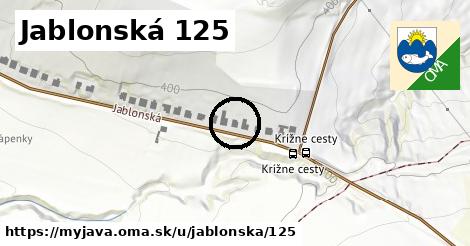 Jablonská 125, Myjava