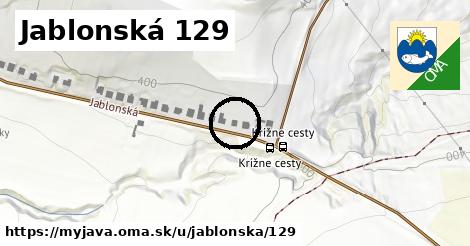 Jablonská 129, Myjava