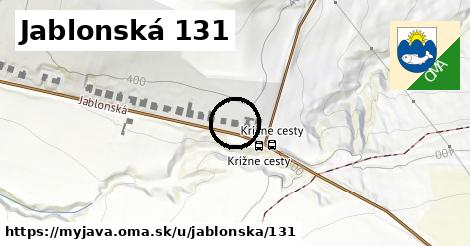 Jablonská 131, Myjava